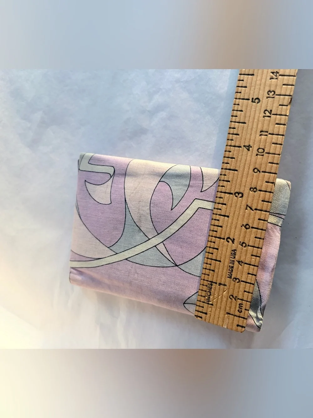 Emilio Pucci signature print pastels wallet
